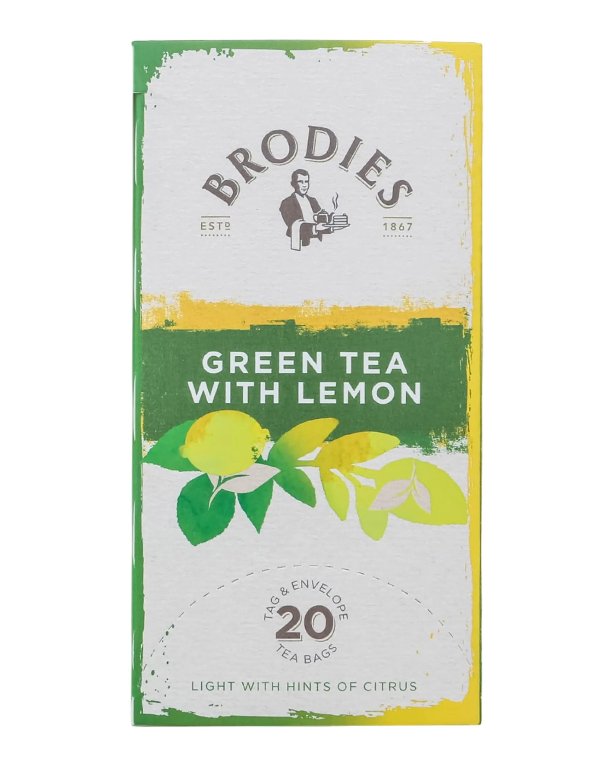 Trà Green Tea With Lemon - 20 Túi Lọc
