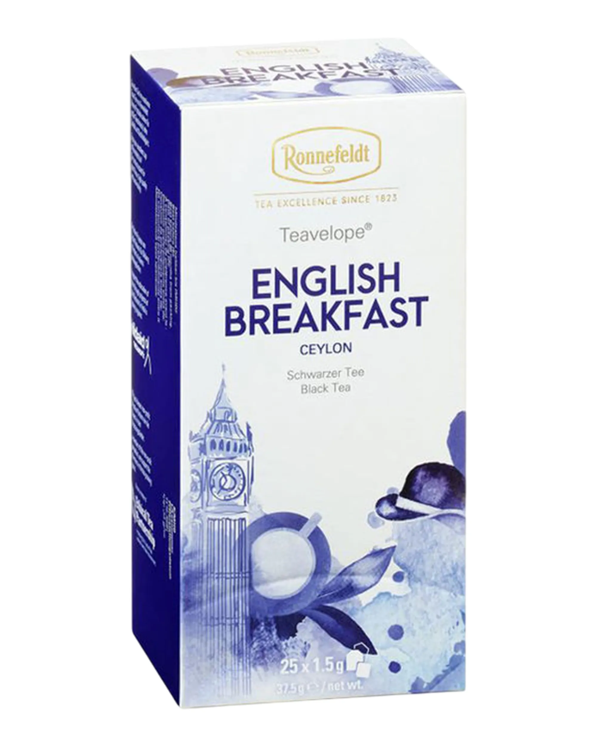 Trà English Breakfast Teavelope - 25 Túi Lọc