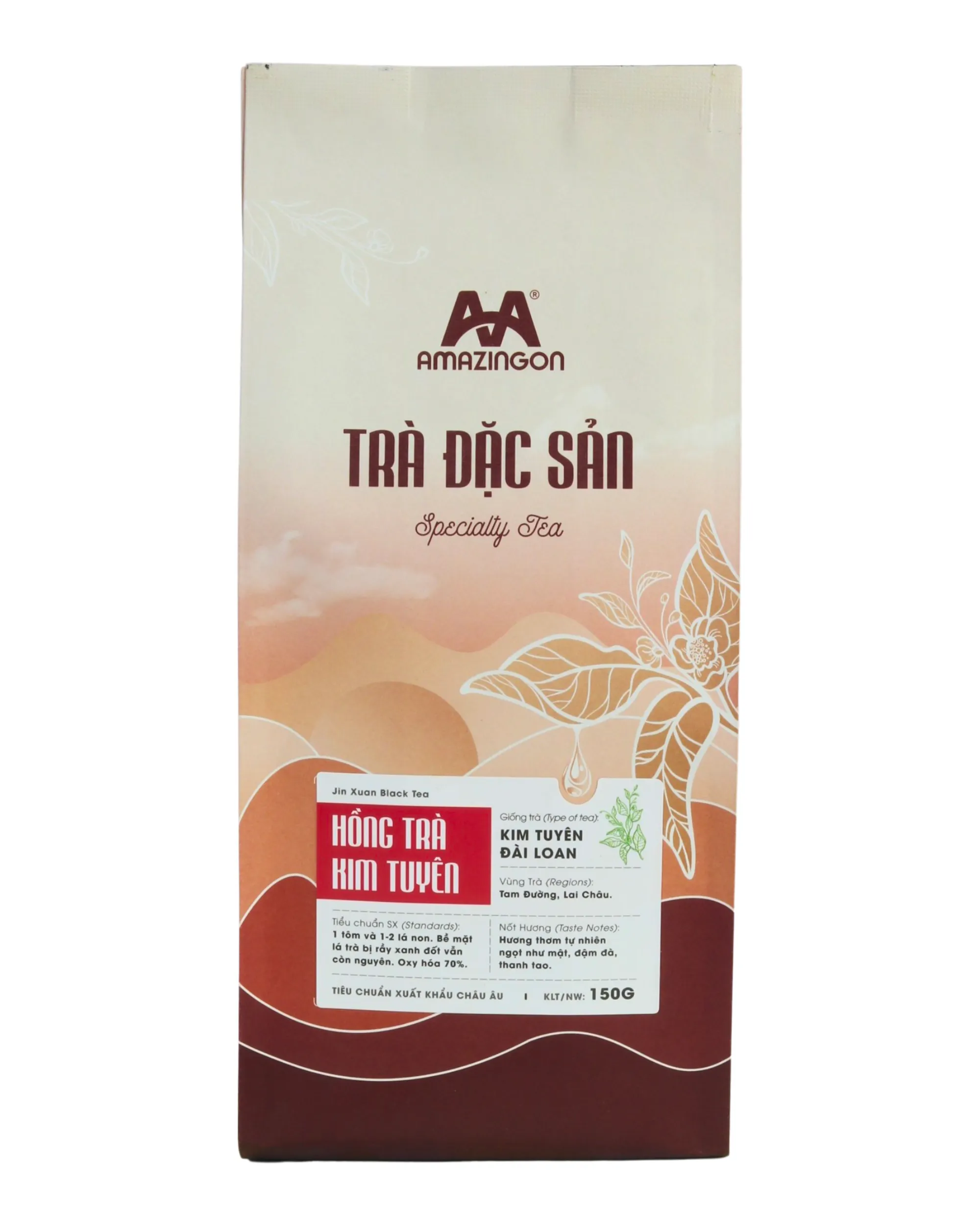 Trà Đặc Sản Hồng Trà Kim Tuyên - 150g