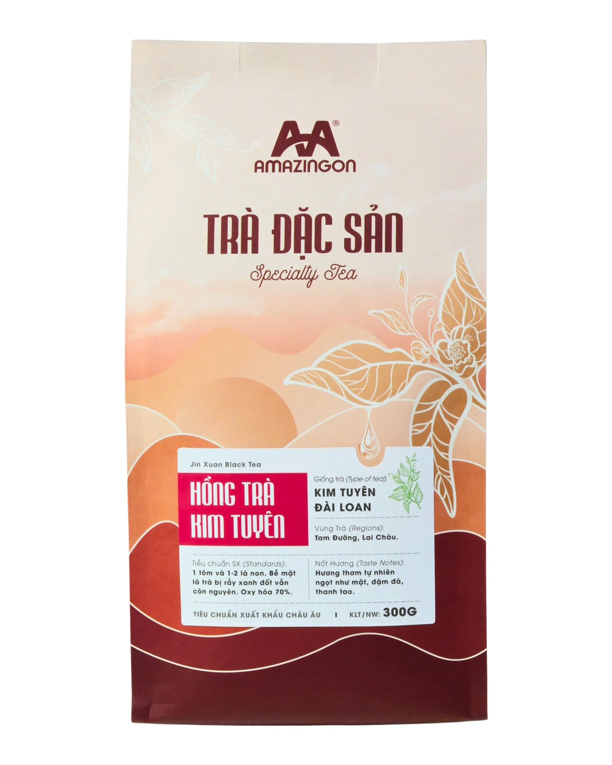 Trà Đặc Sản Hồng Trà Kim Tuyên – 300g