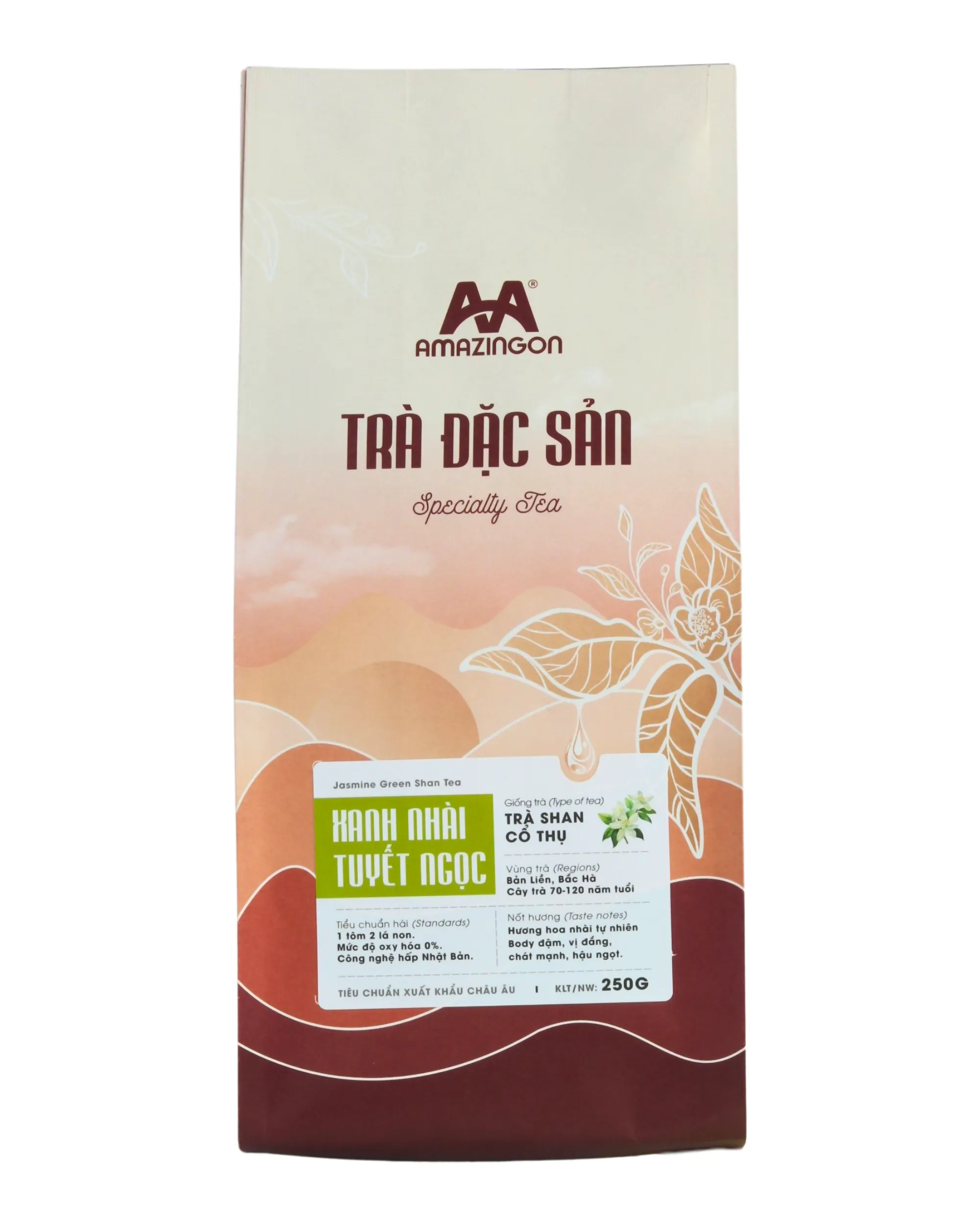 Trà Đặc Sản Xanh Nhài Tuyết Ngọc - 250g