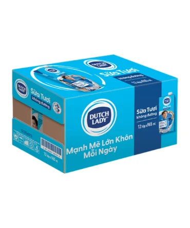 Thùng 12 Hộp Sữa Tươi Không Đường - 965ml