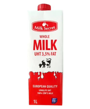 Sữa Tươi Nguyên Kem Whole Milk UHT 3,5% Fat - 1L