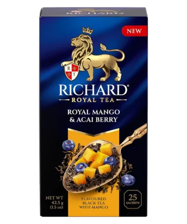 Trà Đen Hương Xoài Và Acai Berry - 25 Túi Lọc