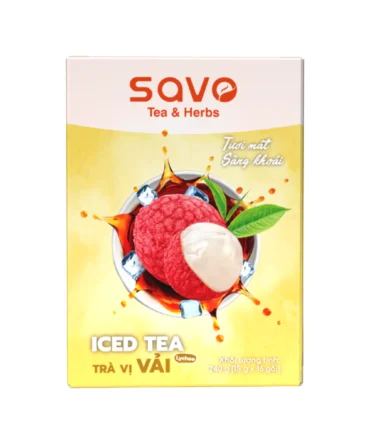 Trà Hòa Tan Iced Tea Vải - 16 Gói