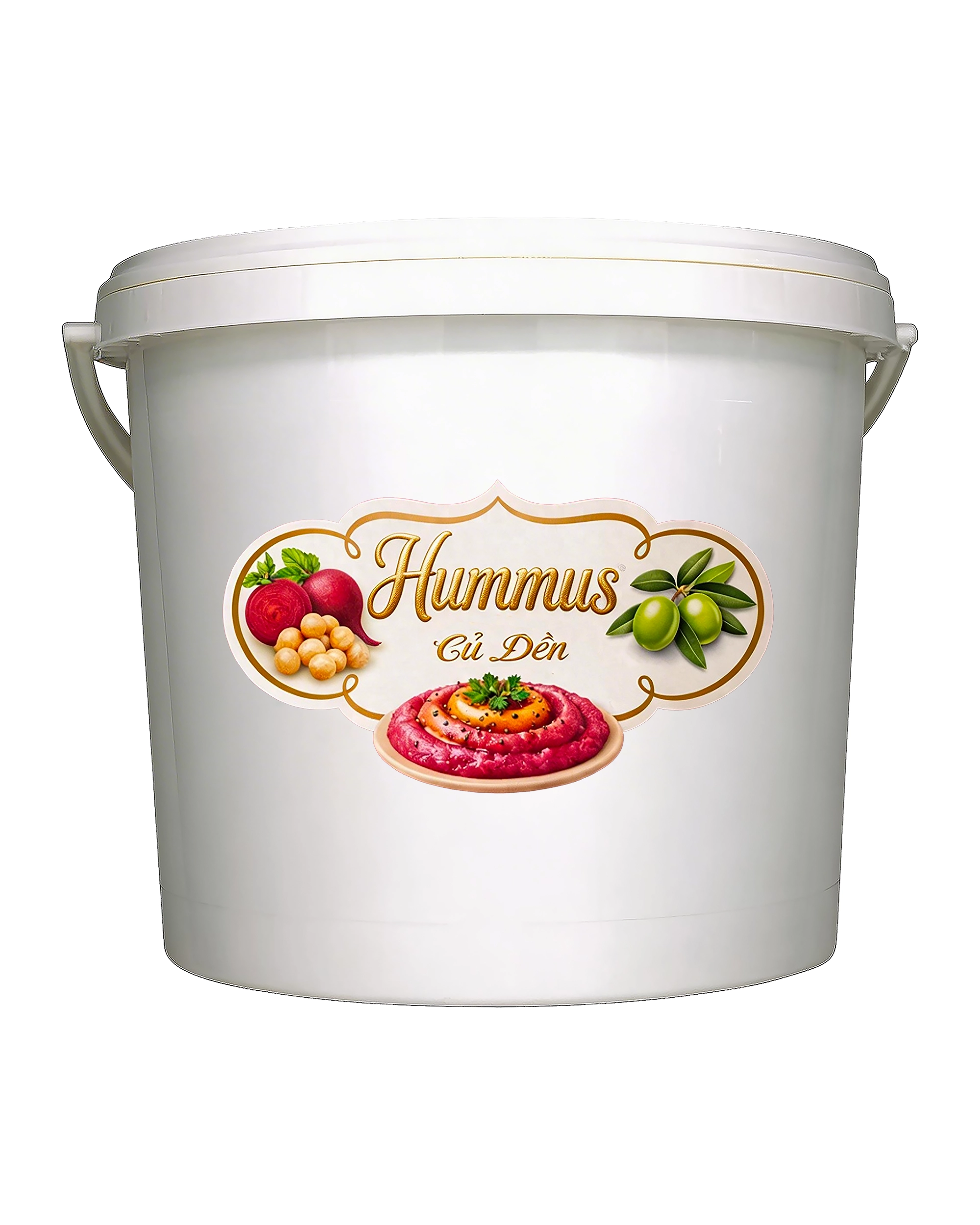 Hummus Vị Củ Dền - 5Kg