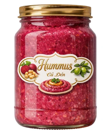 Hummus Vị Củ Dền - 750g