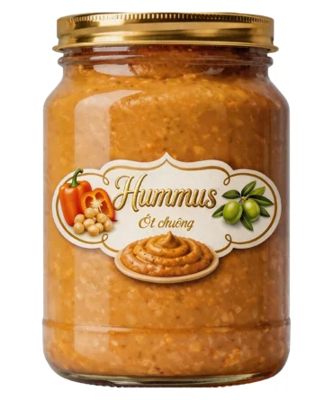 Hummus Vị Ớt Chuông - 750g