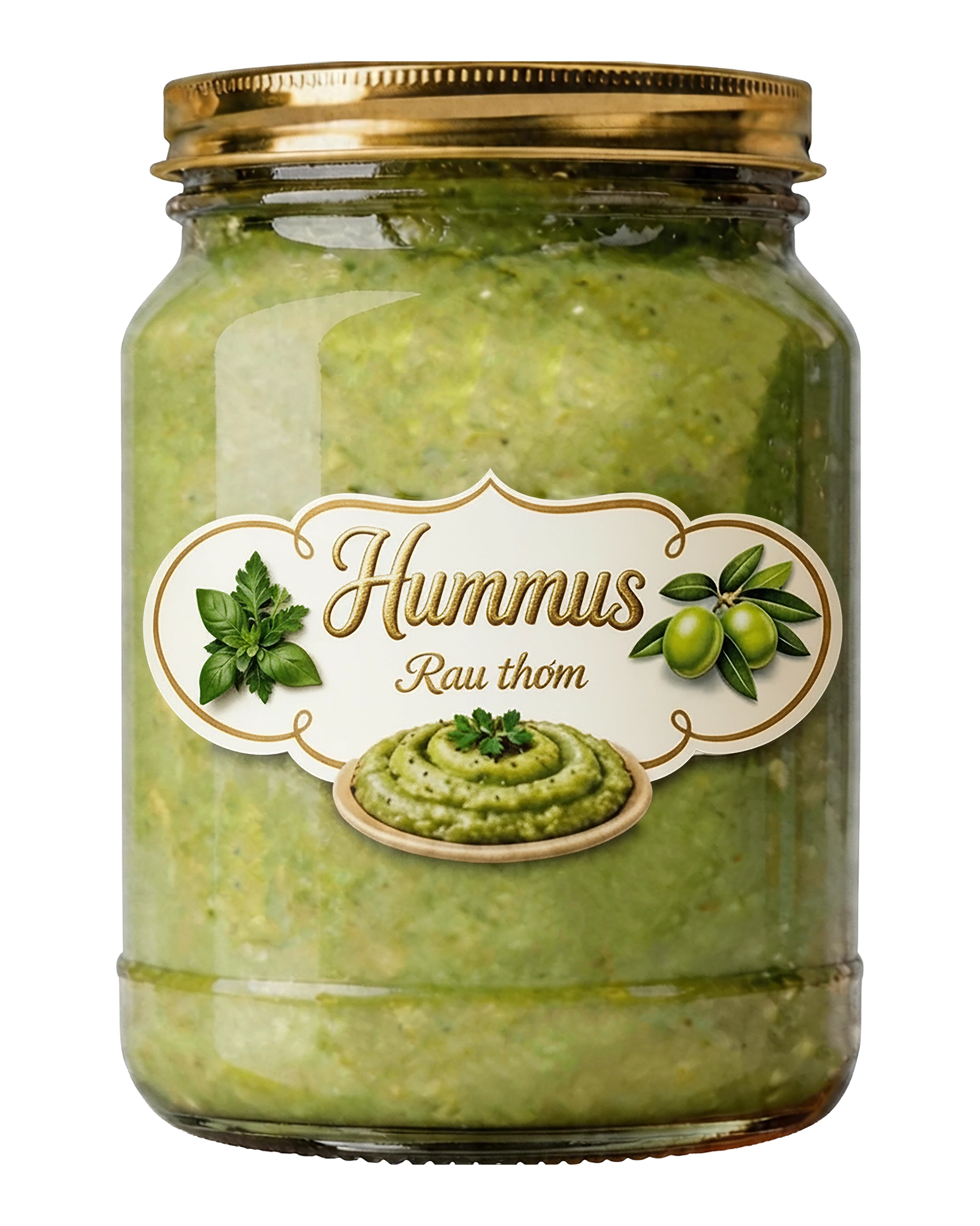 Hummus Vị Rau Thơm - 750g