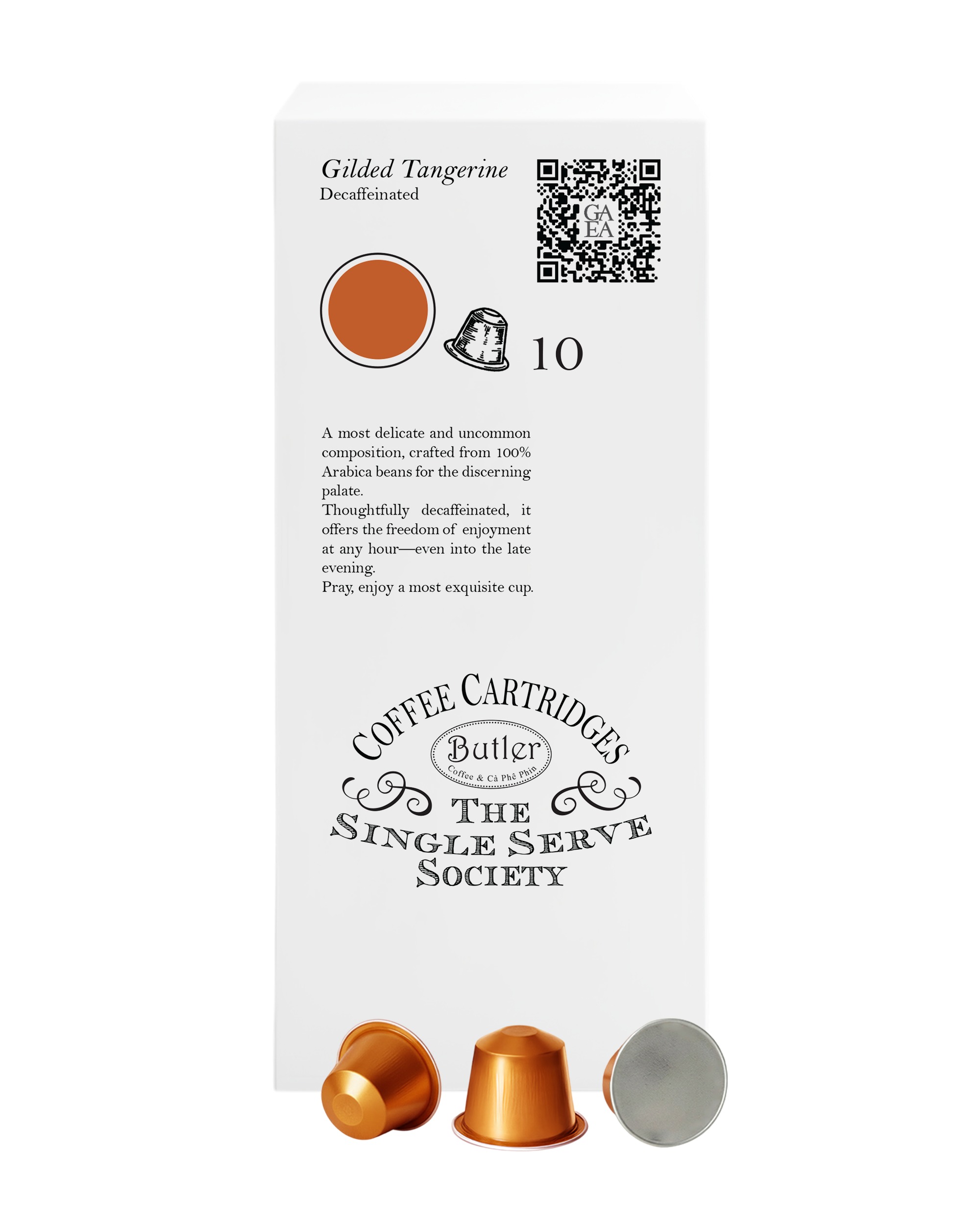 Cà Phê Viên Nén Gilded Tangerine - 10 Capsules