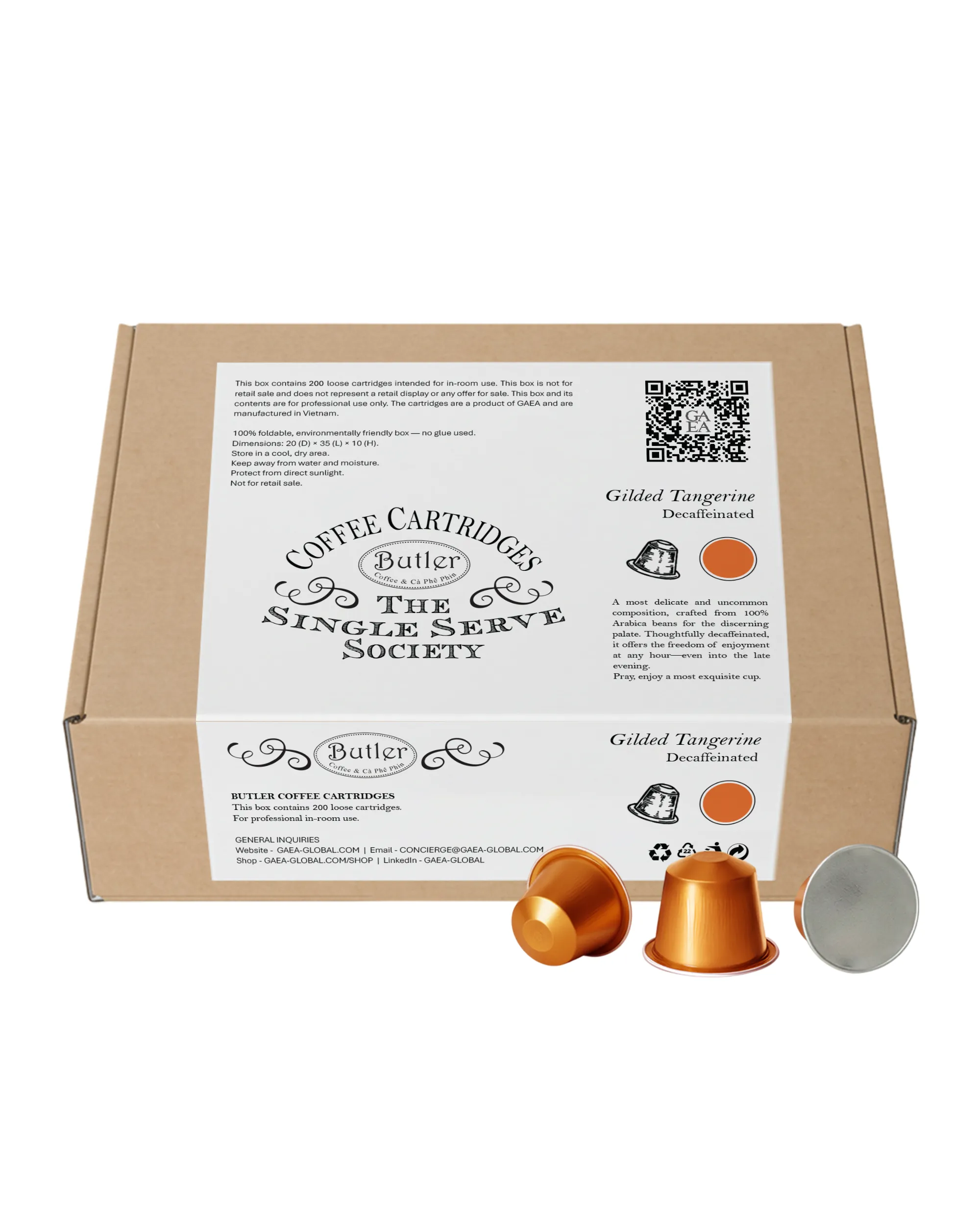 Cà Phê Viên Nén Gilded Tangerine - 100 Capsules