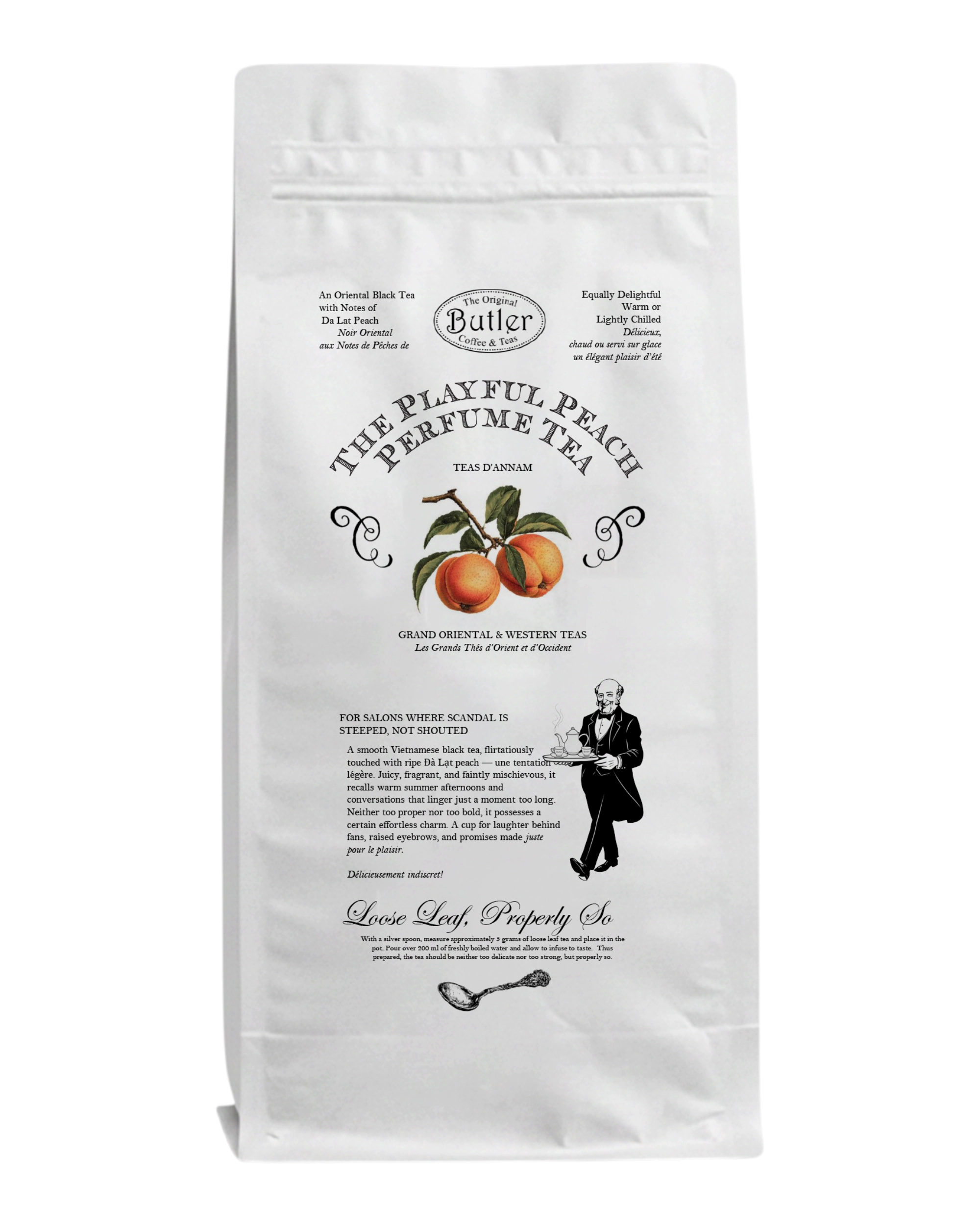 Trà Đen Hương Đào Việt Nam The Playful Peach Perfume Tea - 500g